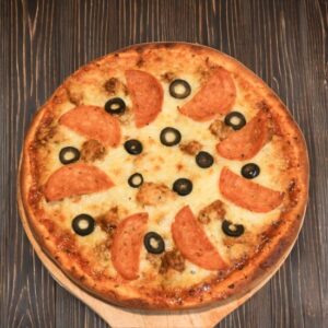 Chicken Pepperoni Pizza
