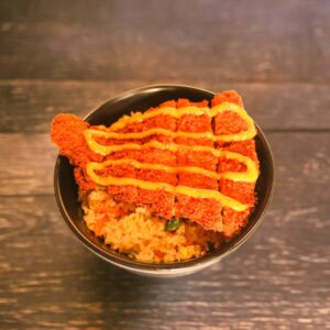 Chicken Cutlet Rice Bowl